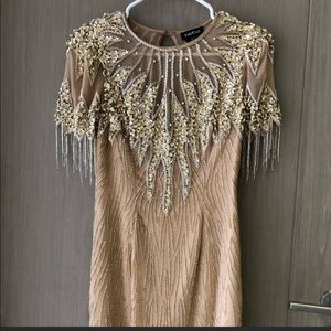 BEBE beaded dress